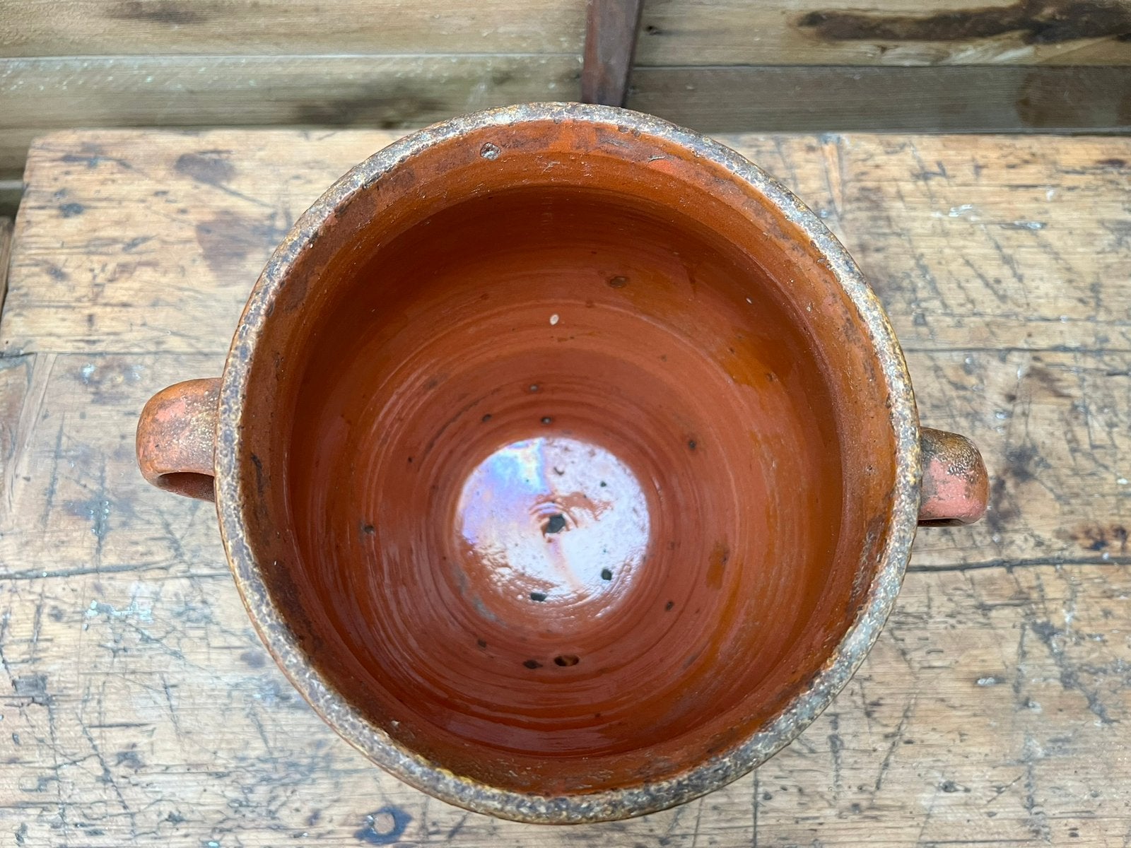 Olijfoliepot, azijnpot  Franse confitpot met aftapgat, Ophalen