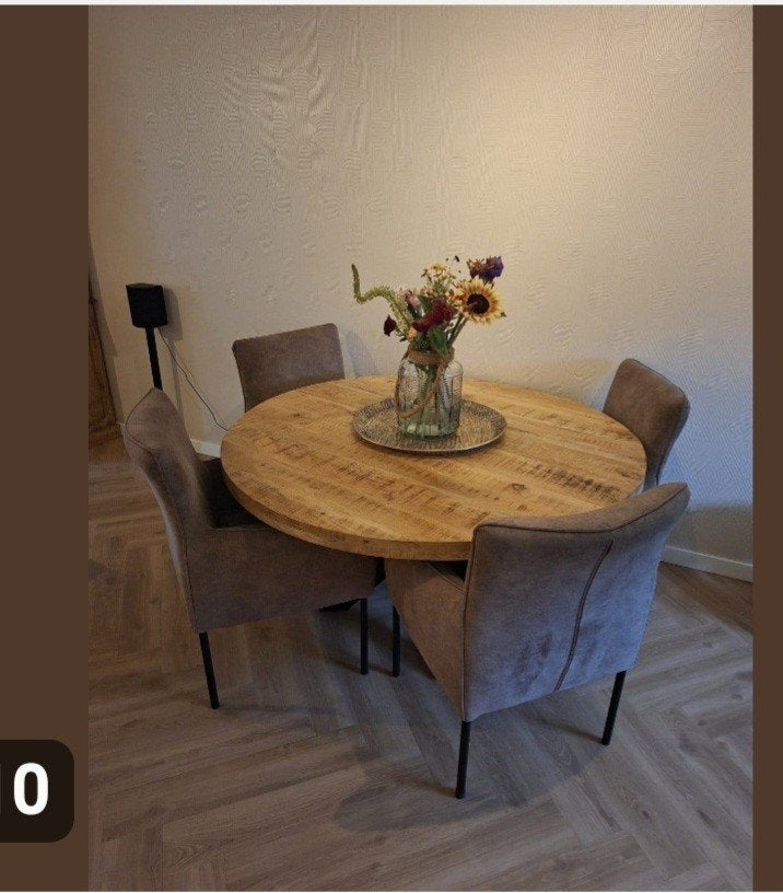 !Complete eethoek, Ophalen, Gebruikt, Modern, Industrieel, 4 tot 6 stoelen