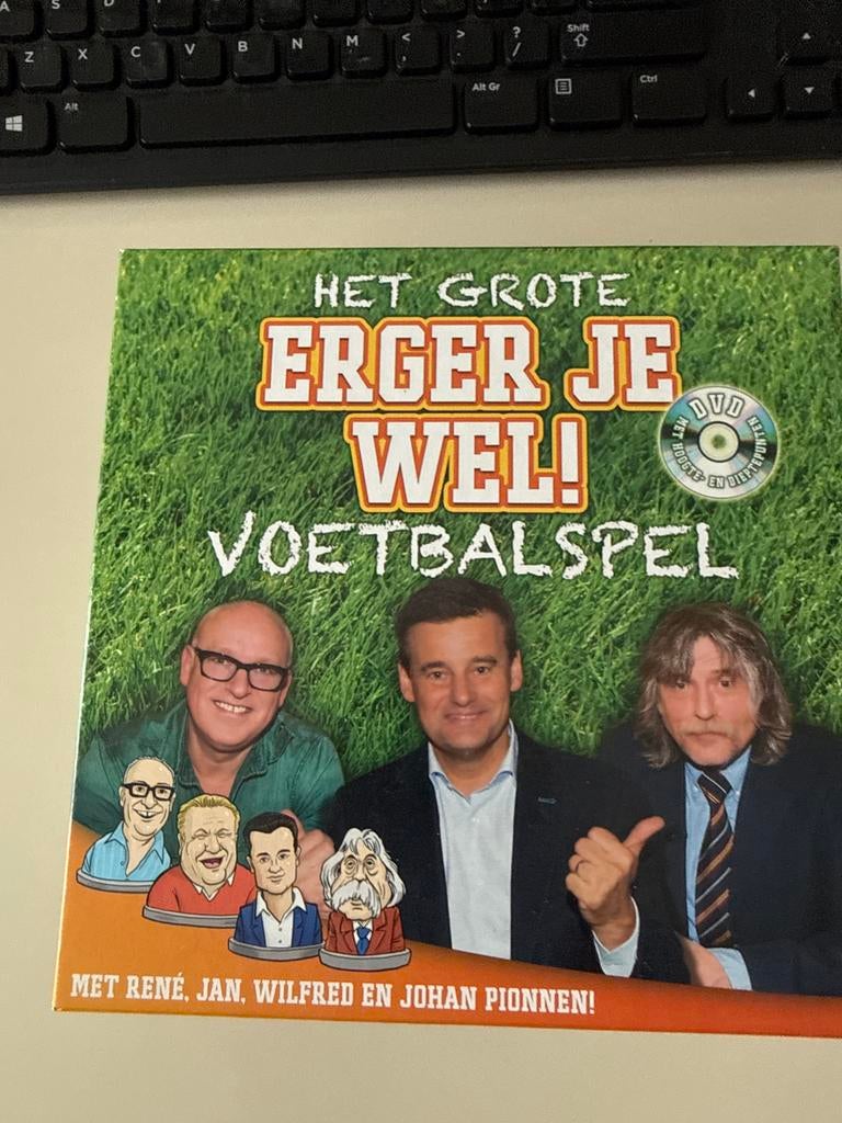 Het Grote Erger Je Wel! Voetbalspel met DVD, Cd's en Dvd's, Dvd's | Sport en Fitness, Voetbal, Alle leeftijden, Overige typen