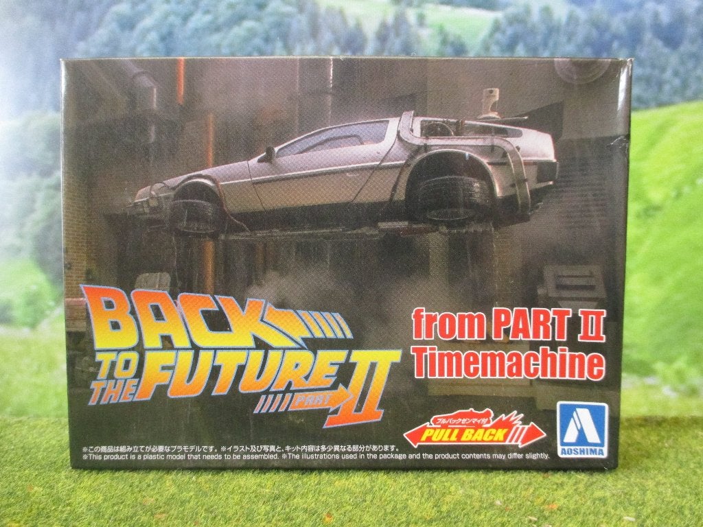 1/43 Back to the Future Part l Time Machine DeLorean LK-81, Ophalen of Verzenden, Nieuw, Auto, Overige merken