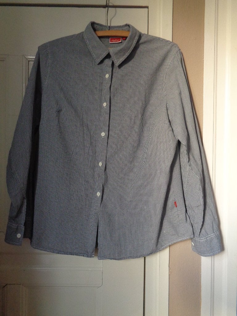 Jackpot geruiten blouse:mt 38/40, Maat 38/40 (M), Zwart, Jackpot, Ophalen of Verzenden