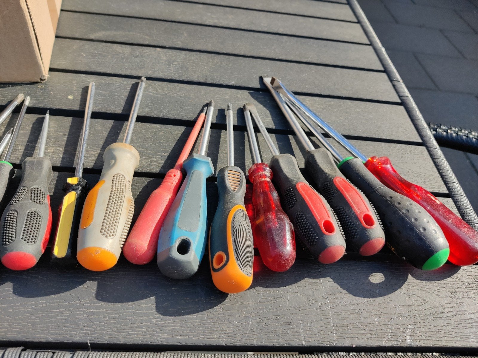 Diverse schroevendraaiers - set van 15 stuks, Ophalen of Verzenden, Gebruikt, Schroevendraaier, Overige merken