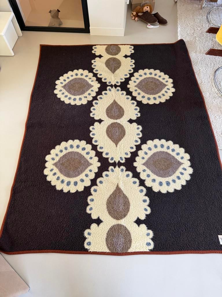 Vintage Aabe deken - 235 x 190 cm, Ophalen of Verzenden