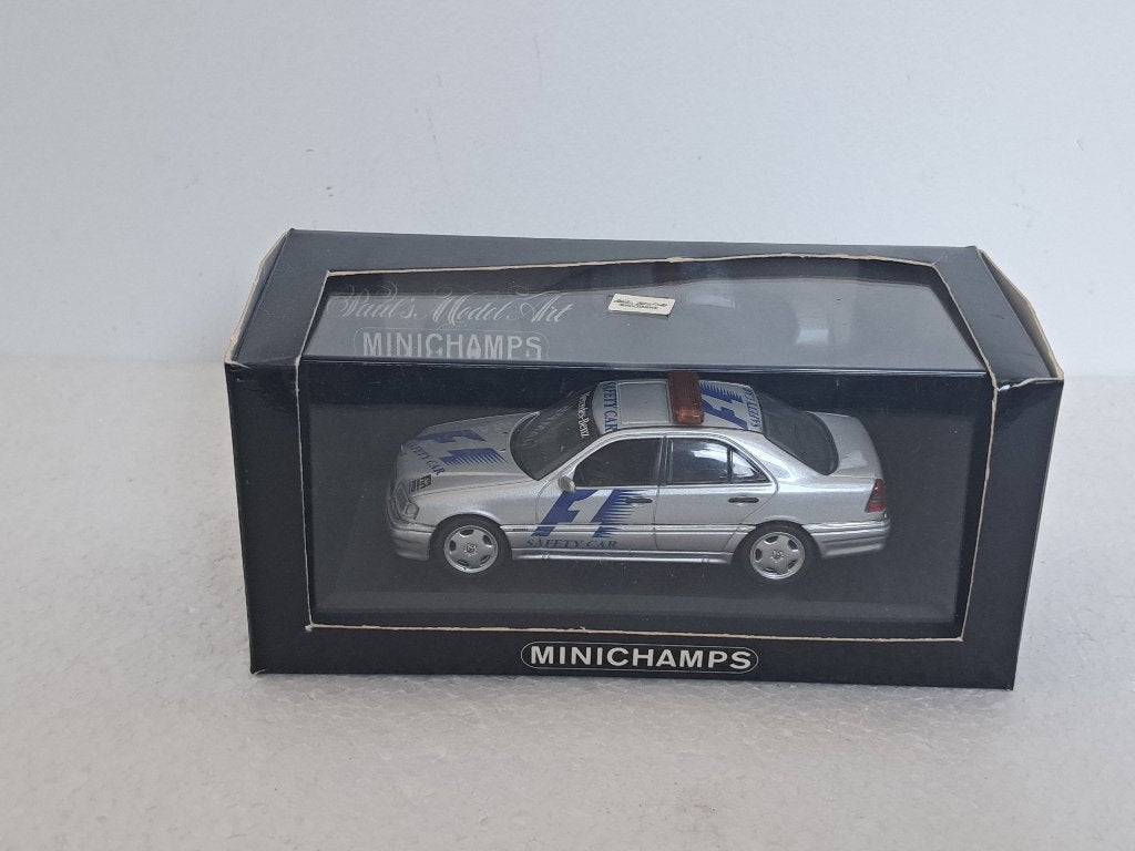 Mercedes Benz C36 F1 Safety Car 1/43 Minichamps, Hobby en Vrije tijd, Ophalen of Verzenden, Zo goed als nieuw, Auto, MiniChamps