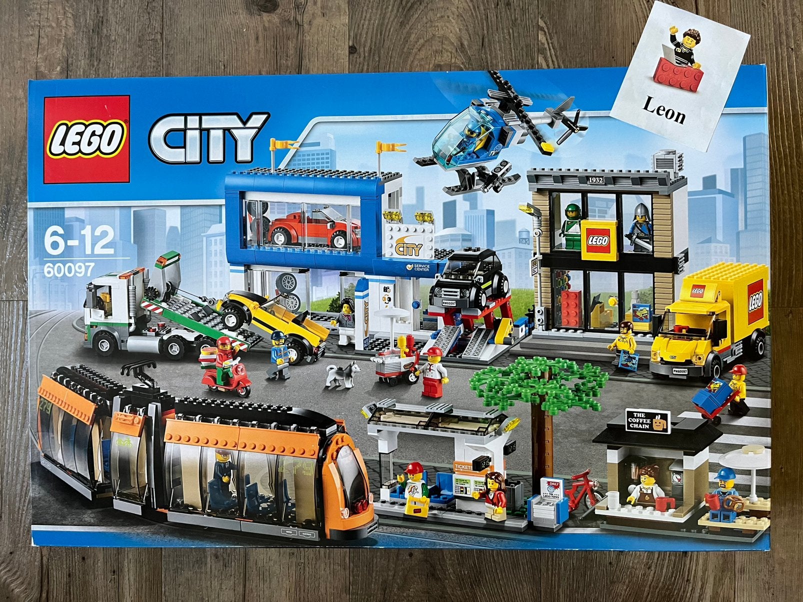 Lego City 60097 Stadsplein - Nieuw in nette gesealde doos, City, Lego, Nieuw, Ophalen of Verzenden