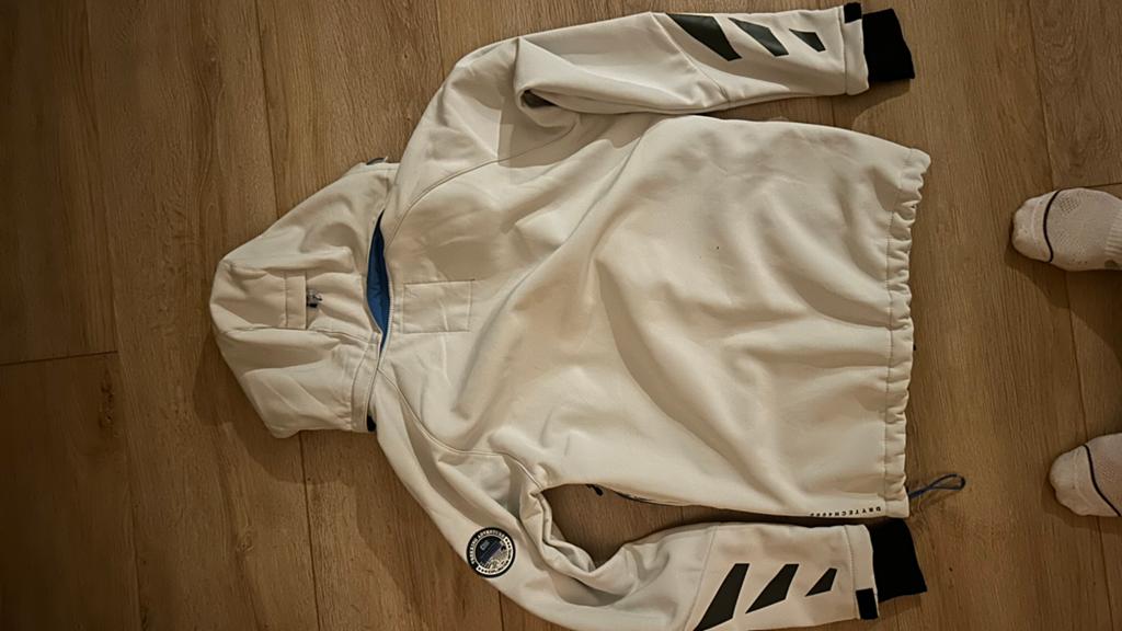 Te koop:  nieuw heren Softgel jack, Ophalen of Verzenden, Nieuw, Maat 46 (S) of kleiner, Blauw