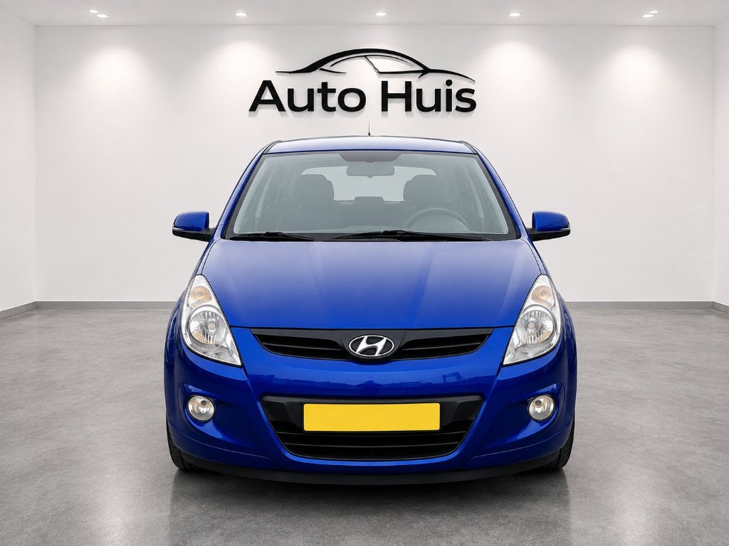 Hyundai i20 1.2 2011 Nieuwe Dist.ketting, Nieuwe koppeling, Auto's, 450 kg, 31 €/maand, 4 cilinders, Blauw