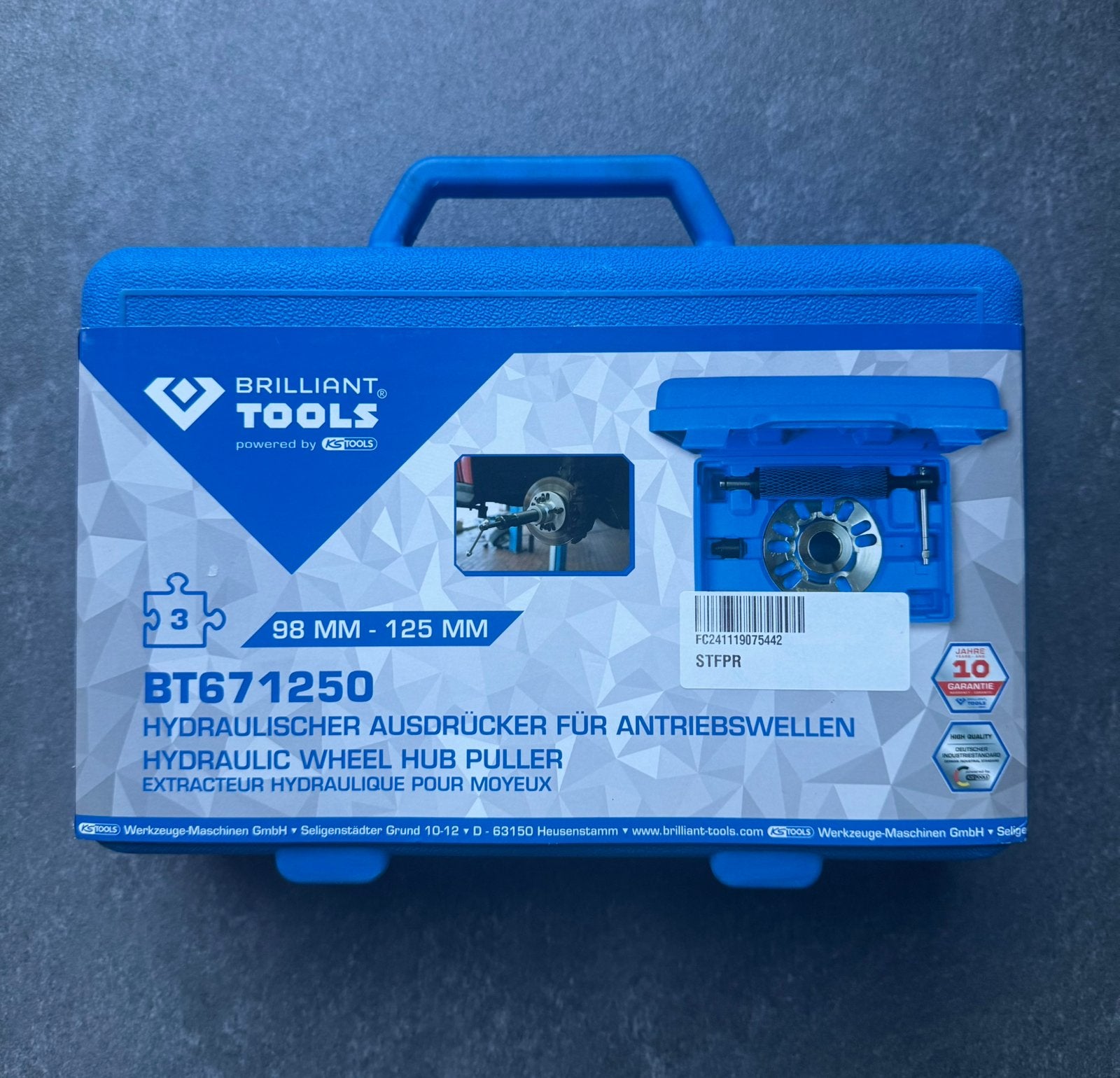Aandrijfas Persgereedschap Hydraulisch, Ophalen of Verzenden, Nieuw