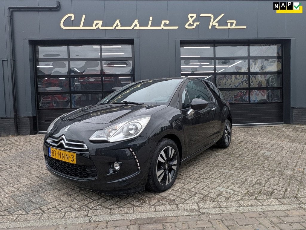Citroen DS3 1.6 So Chic in Black, Auto's, Citroën, Particulier, Te koop, DS3, ABS, Airbags, Boordcomputer, Centrale vergrendeling