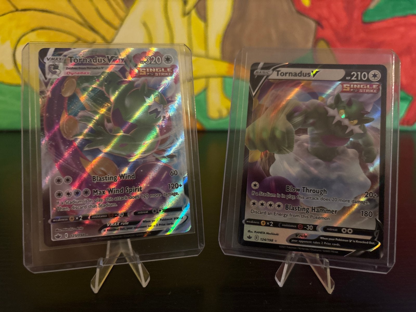 Chilling Reign - Tornadus VMAX en Tornadus V kaarten, Ophalen of Verzenden, Zo goed als nieuw, Meerdere kaarten