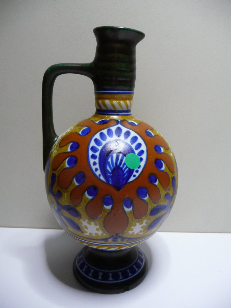 KARAF - decor RHODIAN - Gouda Plateel, Antiek en Kunst, Antiek | Keramiek en Aardewerk, Ophalen of Verzenden