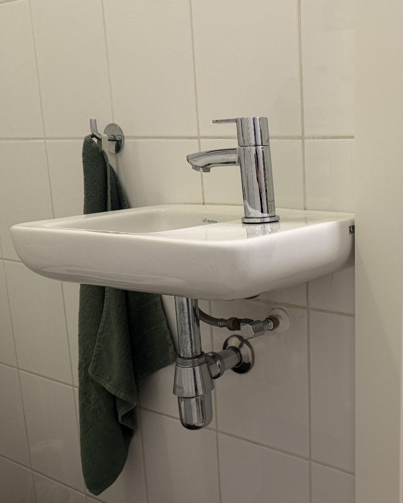 Wasbakje toilet Sphinx met kraan, Ophalen, Gebruikt, Steen, Wastafel