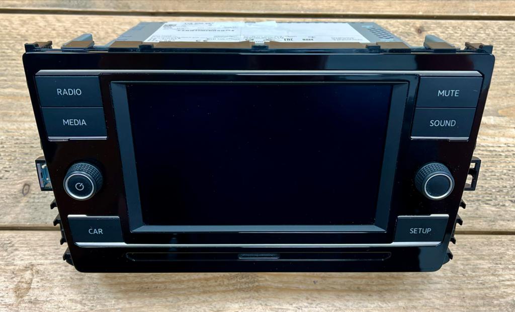 VW Polo VI Autoradio Touchscreen 17A035867 (AW-serie), Auto diversen, Autoradio's, Gebruikt, Ophalen of Verzenden