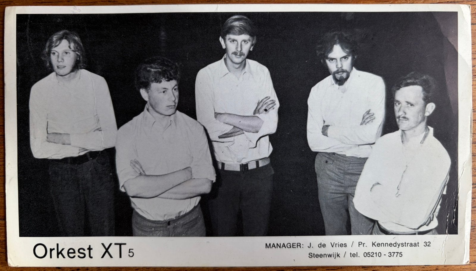 Nederbeat promotiekaart XT5 (Steenwijk), Verzamelen, Ophalen of Verzenden, Zo goed als nieuw, Foto of Kaart