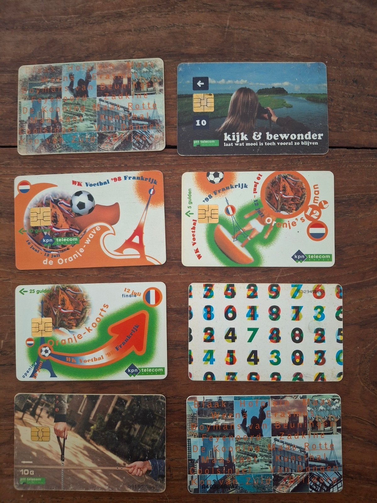 KPN Telecom telefoonkaarten collectie (16 stuks), Ophalen of Verzenden, Nederland