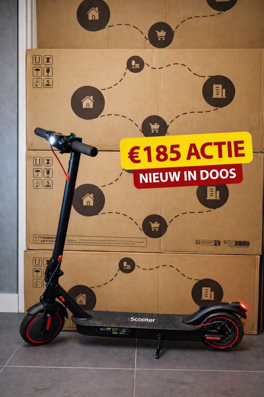 ELEKTRISCHE STEP 2026 – NIEUW IN DOOS, Fietsen en Brommers, Steps, Ophalen of Verzenden, Nieuw, Elektrische step (E-scooter)