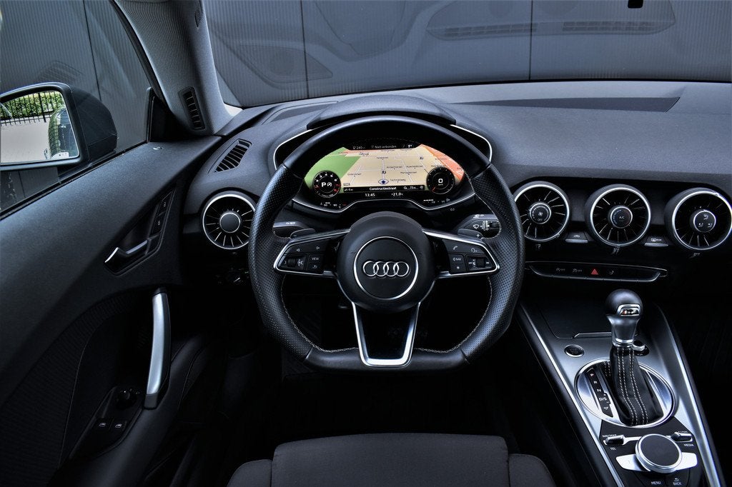 Audi TT 1.8 TFSI 180pk Automaat S-Line 1e Eig Dealer OH Virt, Auto's, Audi, Gebruikt, 4 cilinders, Bedrijf, 1205 kg