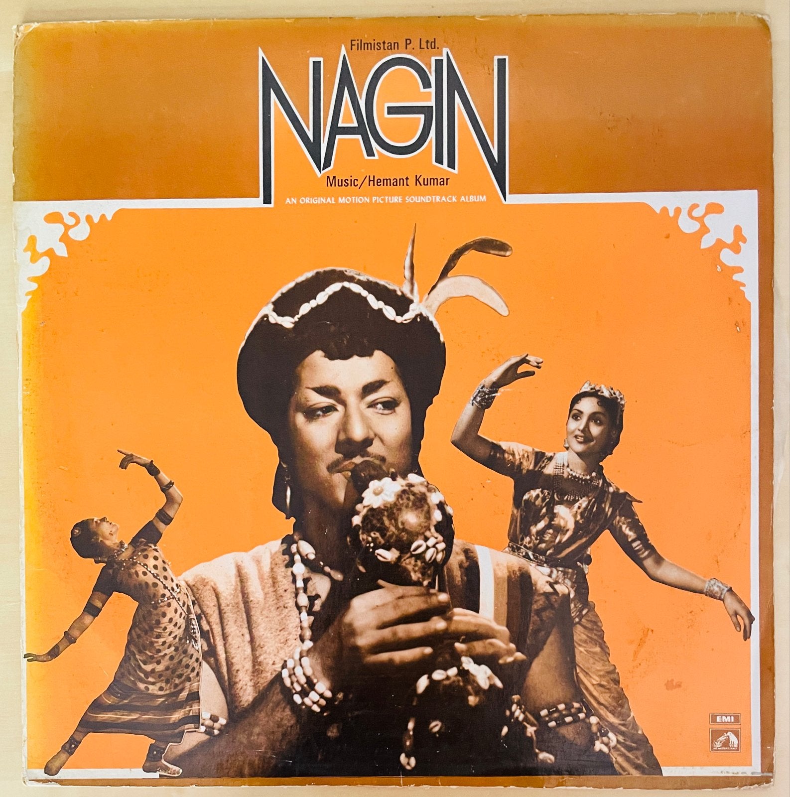 Nagin - Hemant Kumar (Bollywood Soundtrack LP), Cd's en Dvd's, LP, Originele persing, Ophalen of Verzenden, Zo goed als nieuw