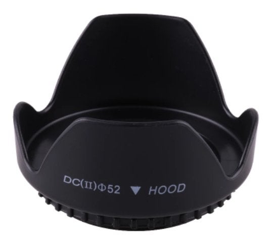 Zonnekap 52 mm tulp universeel 52mm fotocamera DC(II), Audio, Tv en Foto, Ophalen of Verzenden, Nieuw, 50 tot 60 mm, Overige typen