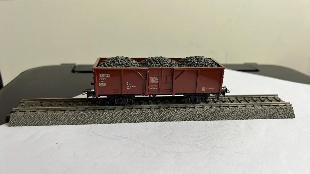 Märklin wagon met kolen, Ophalen of Verzenden, Gebruikt, Trein, Schaalmodel