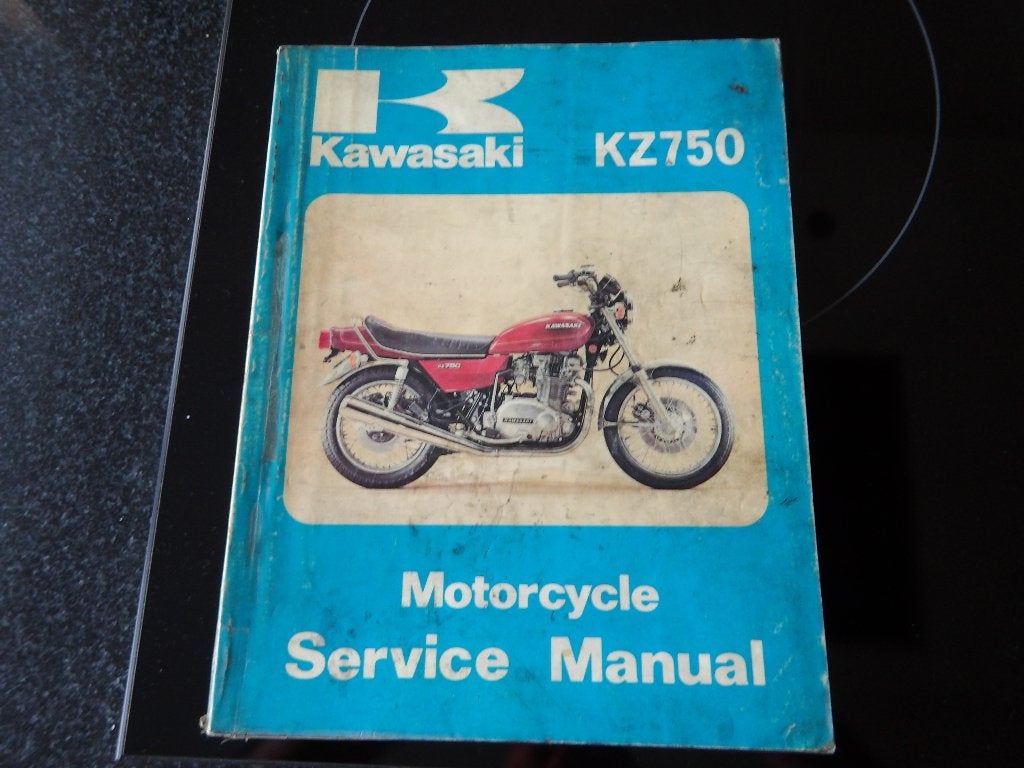 Kawasaki KZ750 Motorcycle Service Manual (1976-1979), Motoren, Handleidingen en Instructieboekjes, Ophalen of Verzenden, Kawasaki