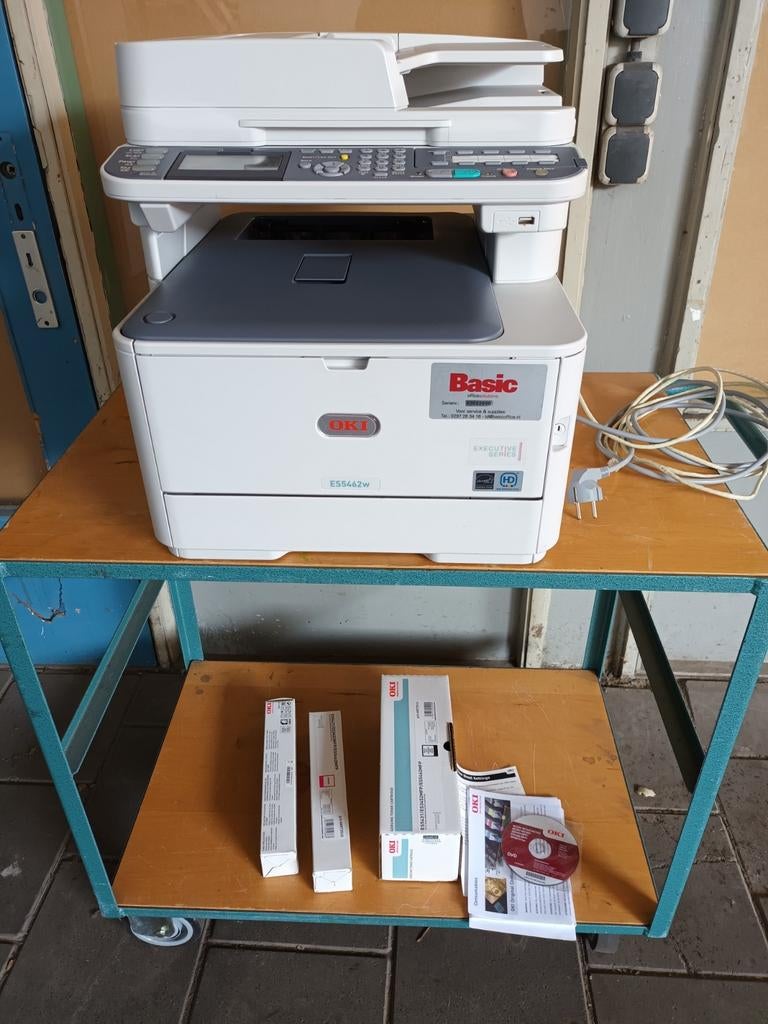 OKI MFC Laserprinter - All-in-one printer met scanfunctie, Computers en Software, Printers, Ophalen, Gebruikt, OKI, All-in-one