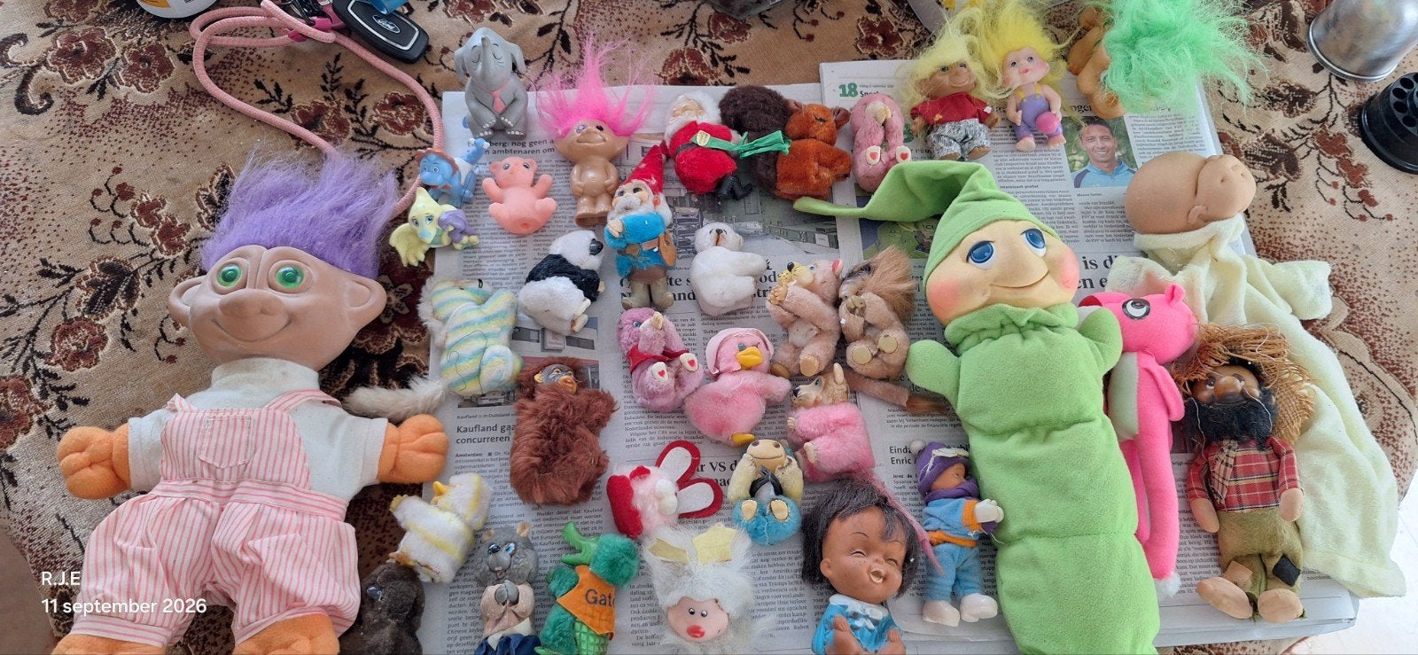 Grote verzameling vintage speelgoed en poppen, Ophalen, Gebruikt