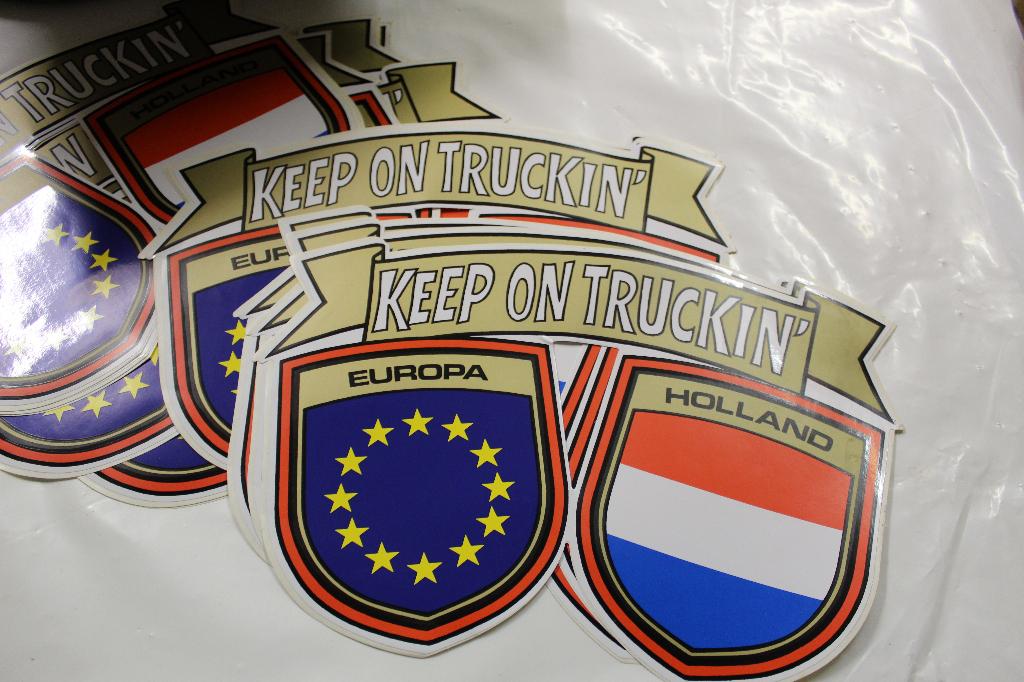 Vrachtwagen - Truck stickers - Keep on trucking, Ophalen, Nieuw, Auto of Motor