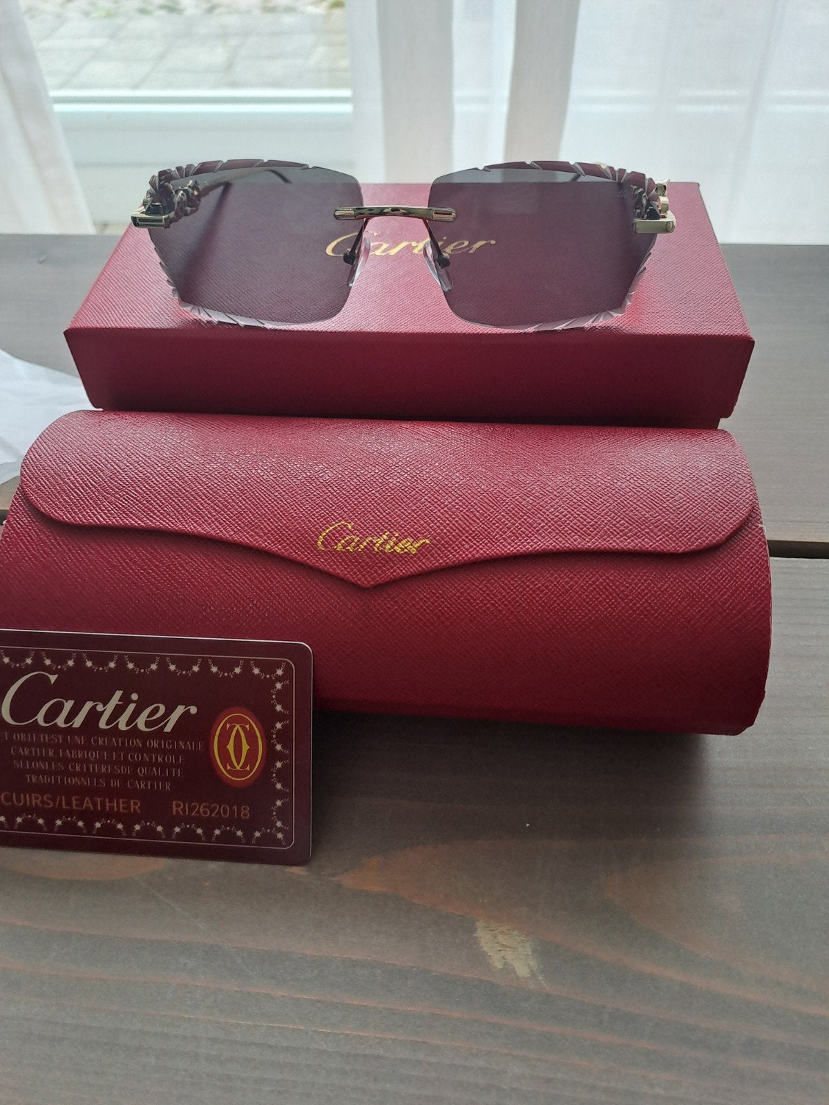 Cartier Zonnebril Nieuw!!, Ophalen of Verzenden, Nieuw, Overige merken