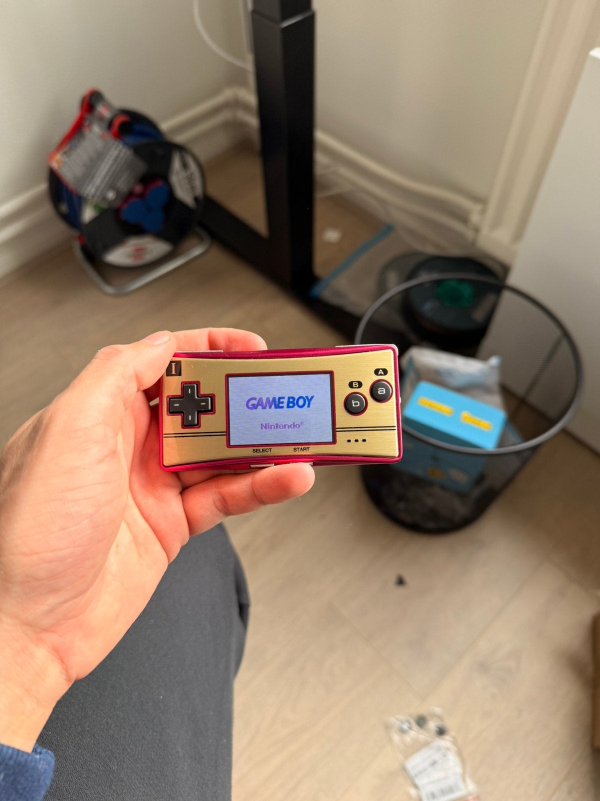 Gameboy micro, Spelcomputers en Games, Spelcomputers | Nintendo Game Boy, Ophalen of Verzenden, Zo goed als nieuw, Game Boy Micro