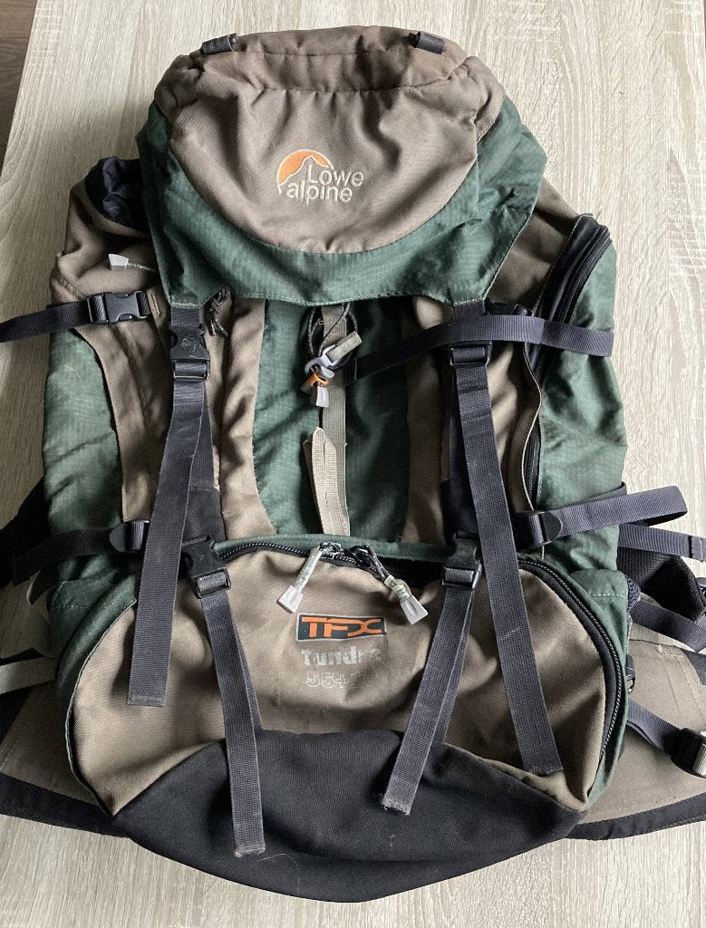 Lowe Alpine TFX Tundra 55+10 – Comfortabele  Rugzak, Ophalen of Verzenden, Gebruikt, Rugzak