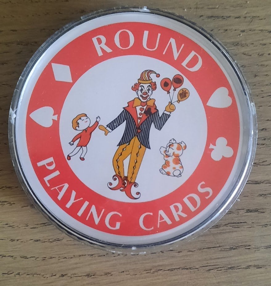 Leuke set ronde speelkaarten, Verzamelen, Ophalen of Verzenden, Zo goed als nieuw, Speelkaart(en)