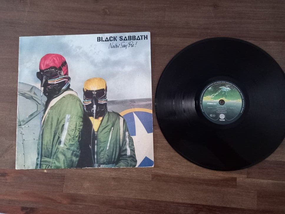 Black Sabbath - Never Say Die! (Vinyl, Vertigo 1987, VG), Ophalen of Verzenden, Gebruikt, Hardrock