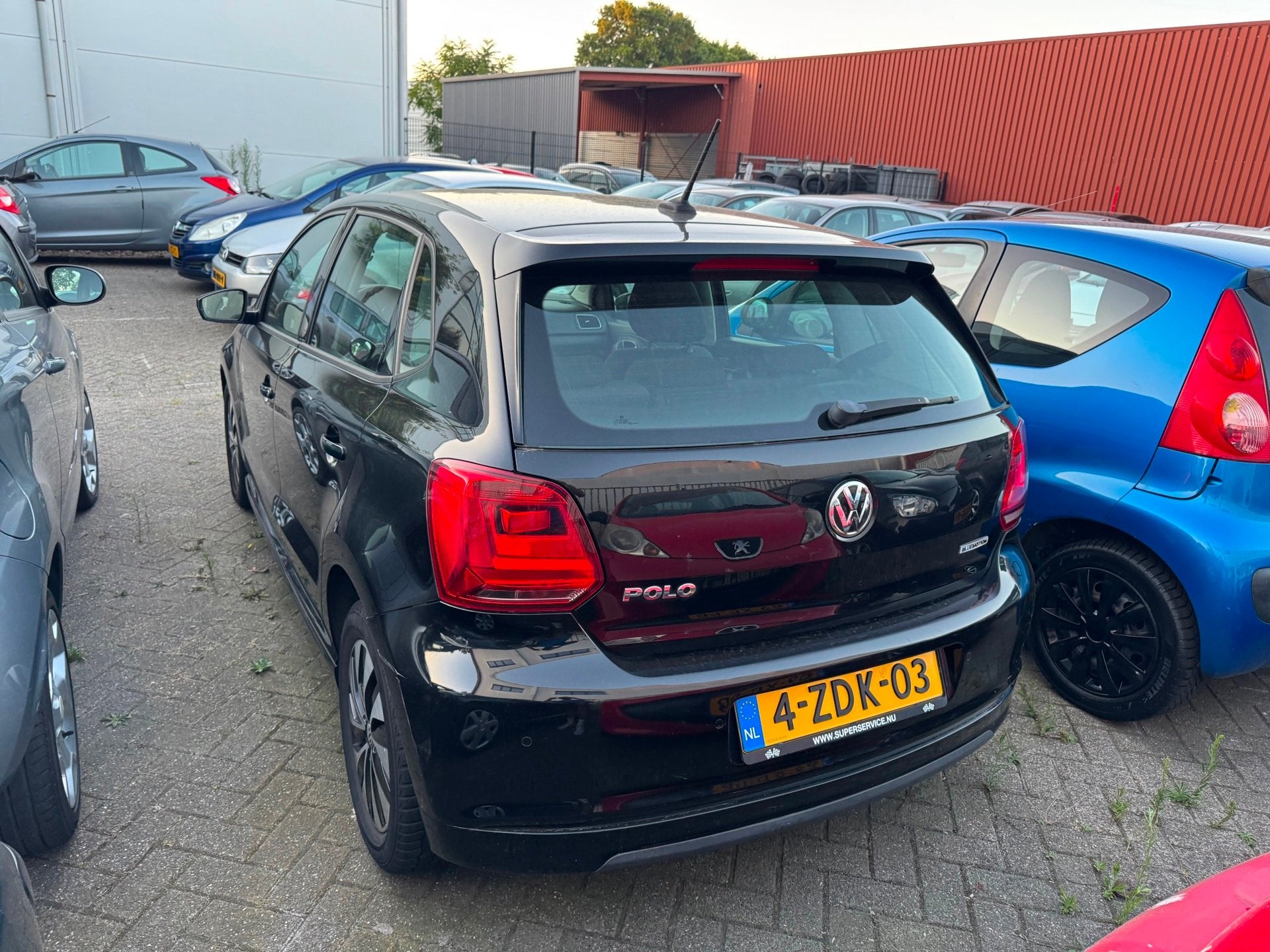 Volkswagen Polo 1.4 TDI BlueMotion Airco Navigatie, Auto's, Volkswagen, Gebruikt, Euro 6, 580 kg, Zwart