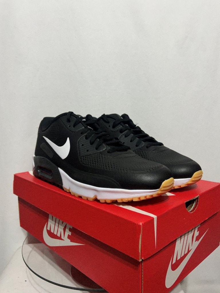 NIEUW IN DOOS! Maat 47,5 - Nike Air Max 90 Golf Black White, Kleding | Heren, Schoenen, Verzenden, Zwart, Nike, Nieuw