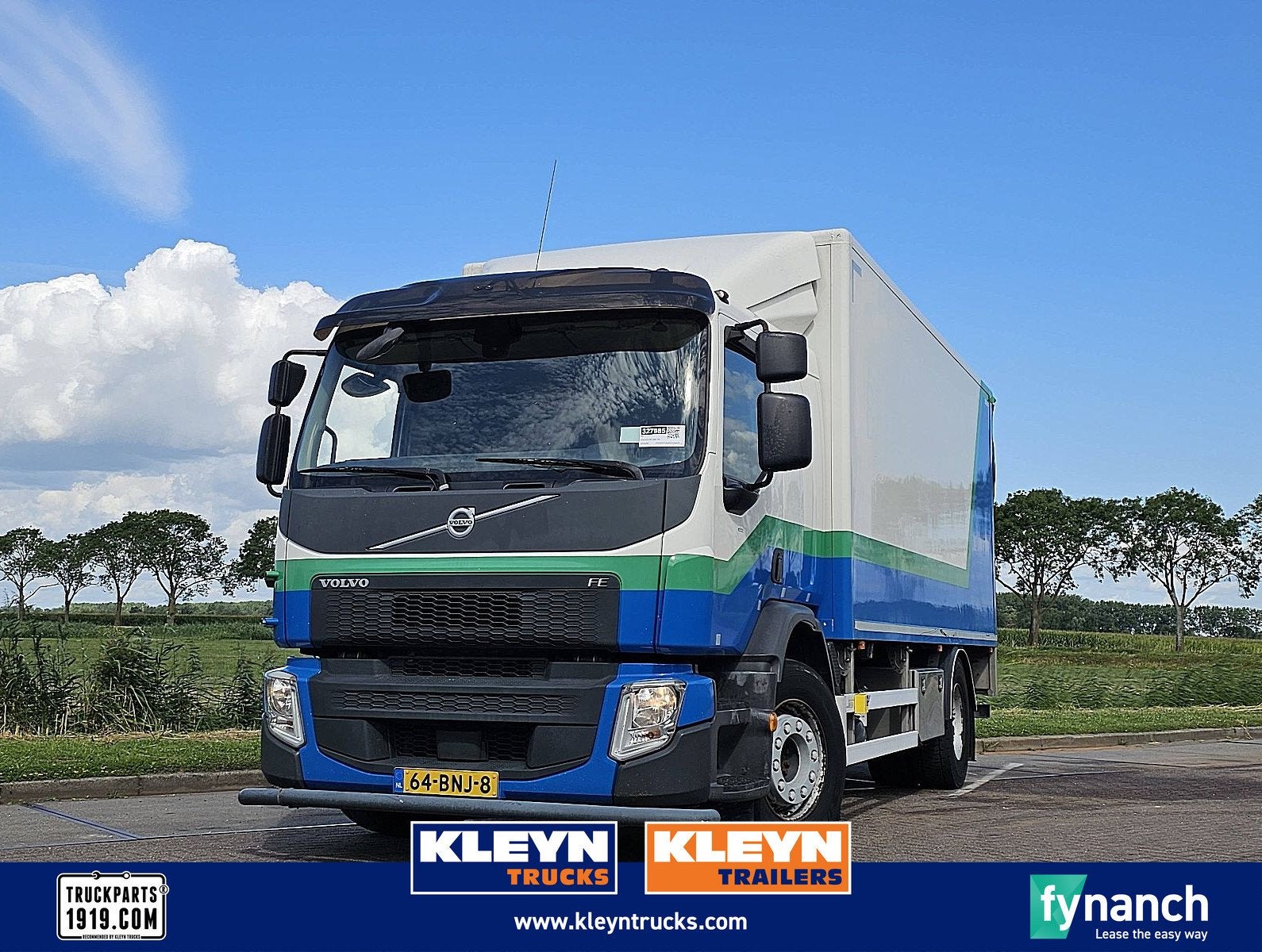 VOLVO FE 280.18 2t lift box 5.52 m, Auto's, Euro 6, Overige kleuren, Bedrijf, Diesel