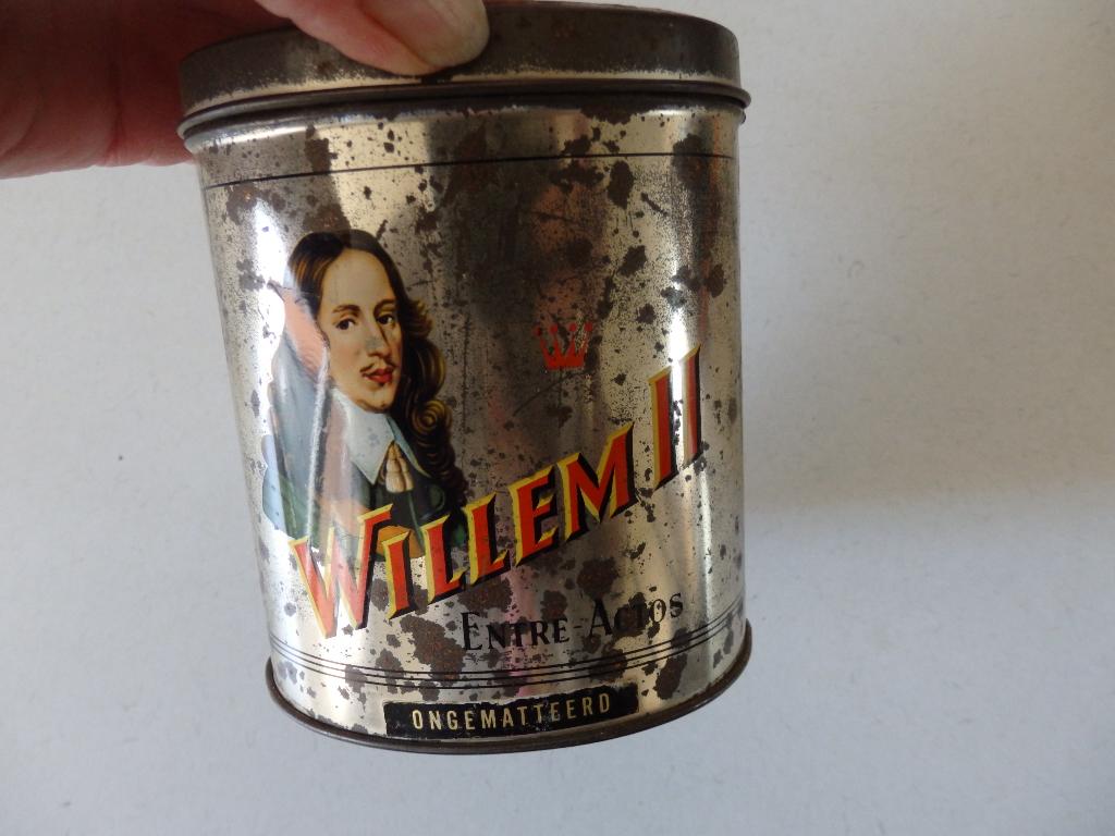 Blik rond willem II, Ophalen of Verzenden, Gebruikt, Overige, Overige merken