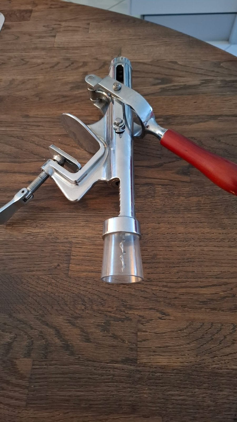 Cork screwer, Ophalen of Verzenden, Zo goed als nieuw