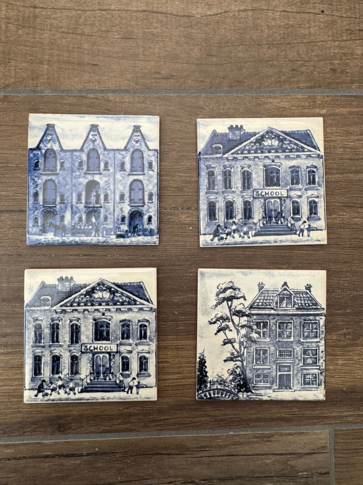 6 KLM tegeltjes, Ophalen of Verzenden, Zo goed als nieuw