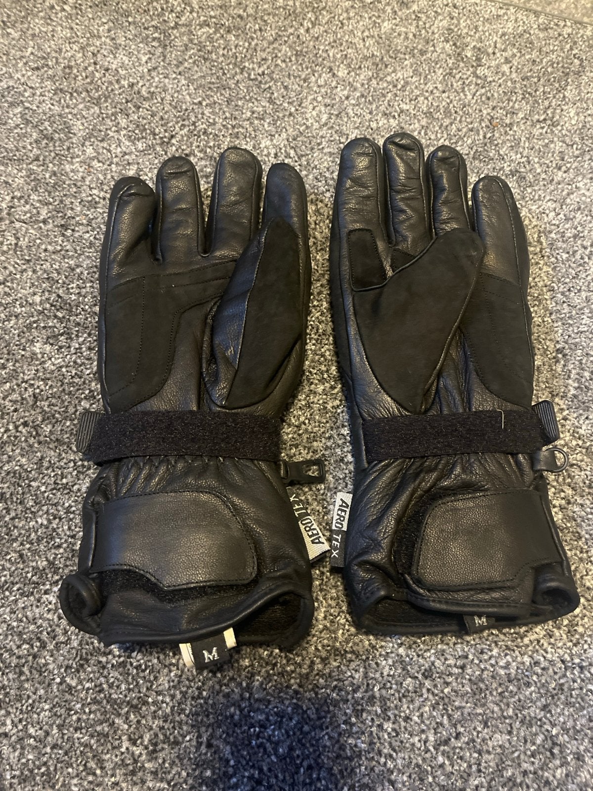 Warme winter motorhandschoenen - AEROTEX - Maat M, Motoren, Ophalen of Verzenden, Tweedehands, Heren, Handschoenen