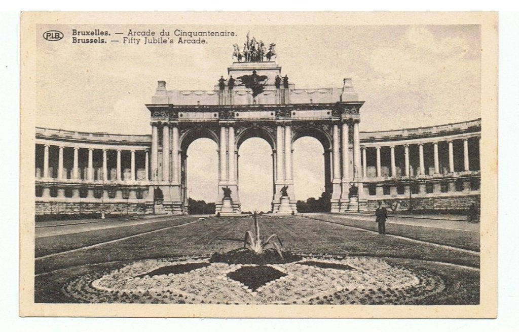 Brussel  Nr. 306  Arcade du Cinquantenaire, Ophalen of Verzenden, Voor 1920, Ongelopen, Brussel (Gewest)