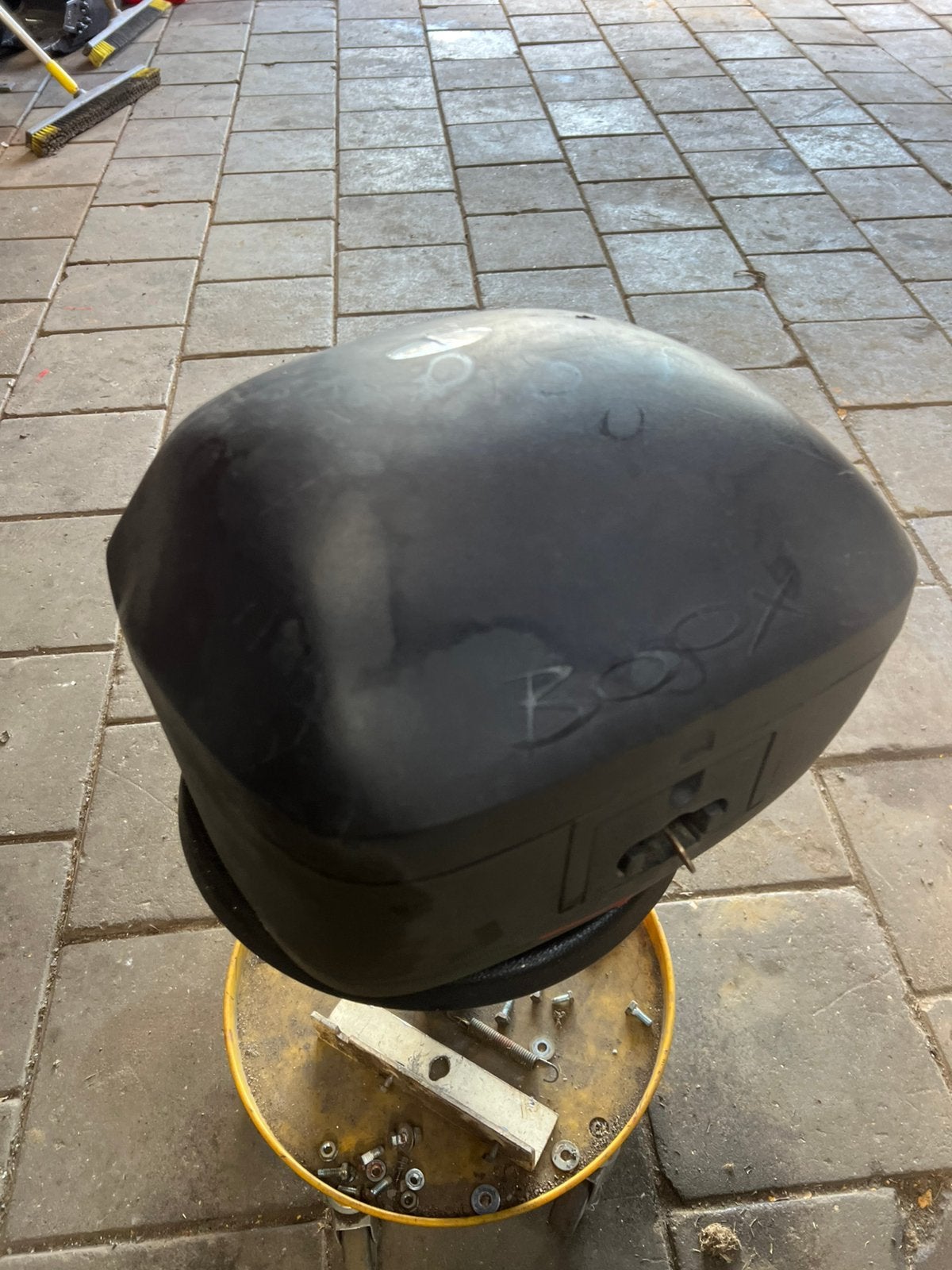 Boox scooter brommer motor koffer met sleutel, Ophalen of Verzenden, Gebruikt