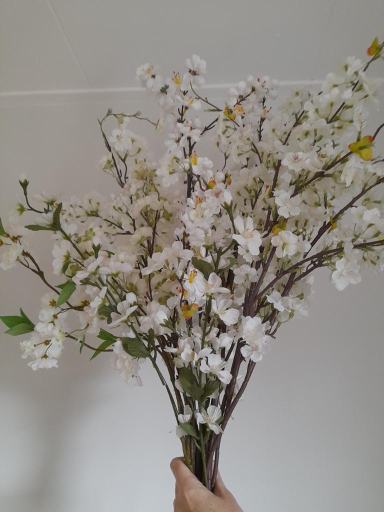 Takken kunstbloemen boeket bloesem, Huis en Inrichting, Woonaccessoires | Kunstplanten en Kunstbloemen, Verzenden, Binnen
