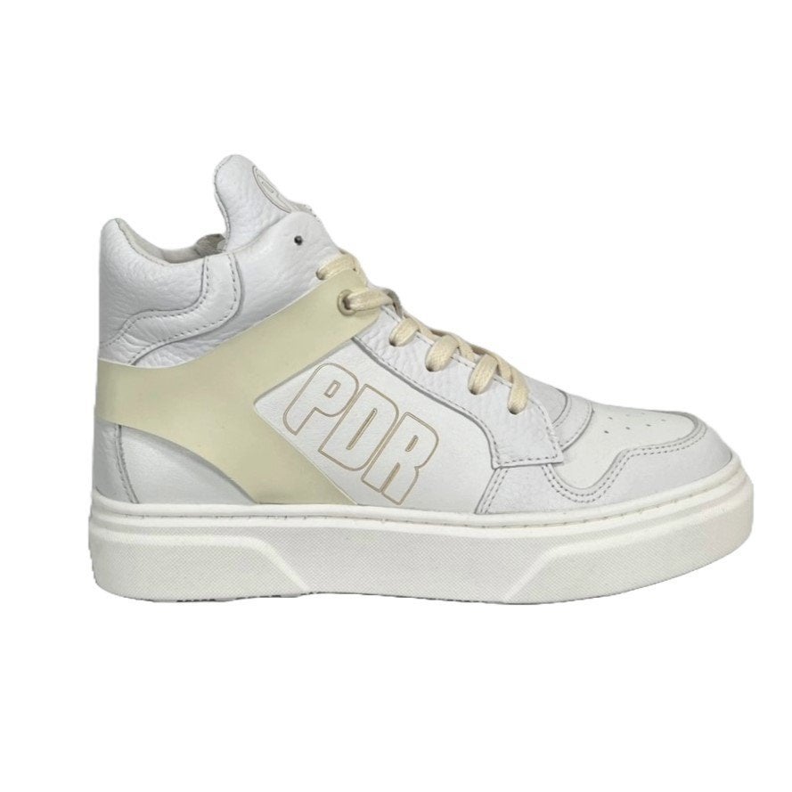 PIEDRO maat 36 lerensneaker/rits wit/ecru - gratis verzenden, PIEDRO, Verzenden, Jongen of Meisje, Schoenen