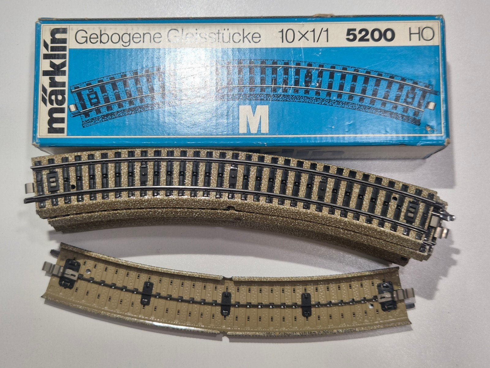 marklin m rails 5200, Wisselstroom, Gebruikt, Rails, Ophalen of Verzenden