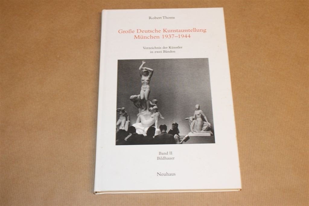 Duitse Kunsttentoonstelling [1937-1944] — Beeldhouwers, Ophalen of Verzenden, Zo goed als nieuw