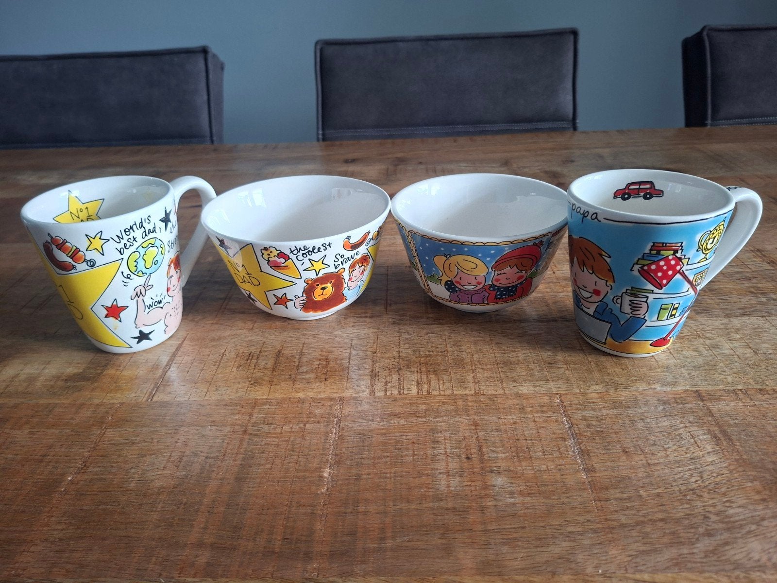 Blond Amsterdam servies, Ophalen, Aardewerk