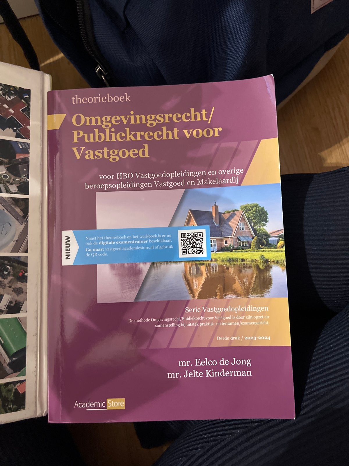 Omgevingsrecht / Publiekrecht voor Vastgoed - Theorieboek (e, Verzenden, Zo goed als nieuw, Eelco T. de Jong; Jelte A. Kinderman