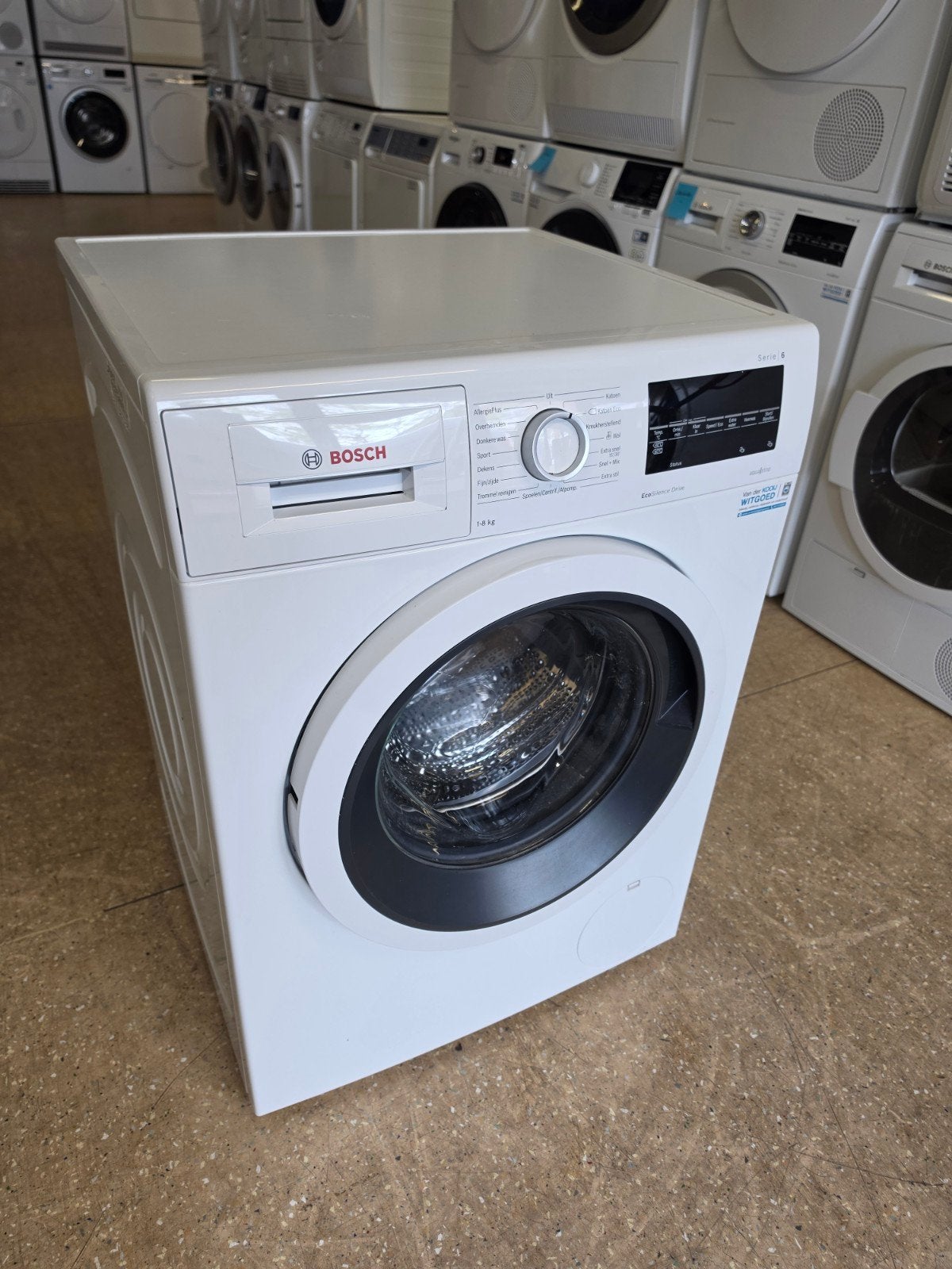 Bosch Serie 6 wasmachine | 8 kilo | A+++ | Gratis thuis 🚚✅️, Witgoed en Apparatuur, Bosch, Jirnsum, 1200 tot 1600 toeren, 8 tot 10 kg
