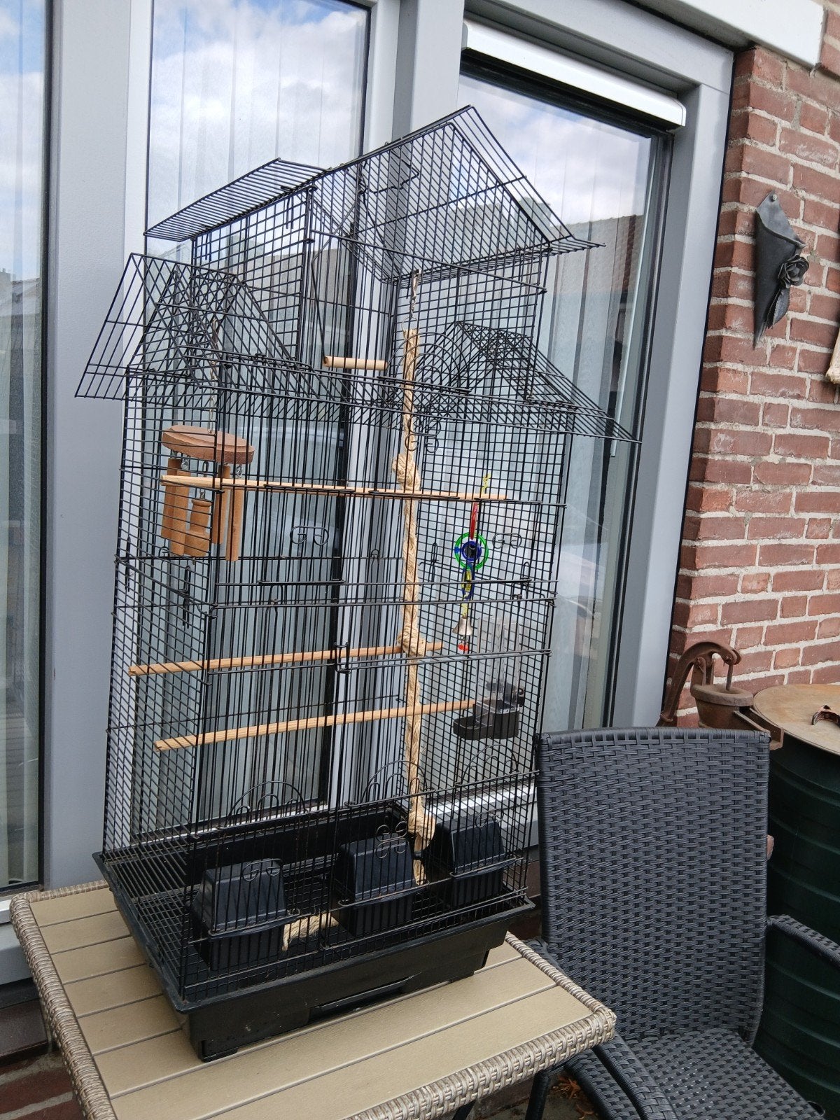vogelkooi, Dieren en Toebehoren, Ophalen, Metaal, Vogelkooi
